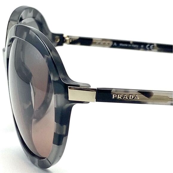 NEW PRADA SPR 09V 510-756 TORTOICE GRADIENT AUTHENTIC SUNGLASSES SPR09V 56-22 - Picture 4 of 6